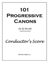 101 Progressive Canons C Instruments band method book cover